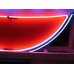 Original Gulf Porcelain Animated Neon Sign 72" Diameter 